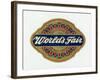 World's Fair Brand Cigar Box Label-Lantern Press-Framed Art Print