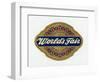 World's Fair Brand Cigar Box Label-Lantern Press-Framed Art Print