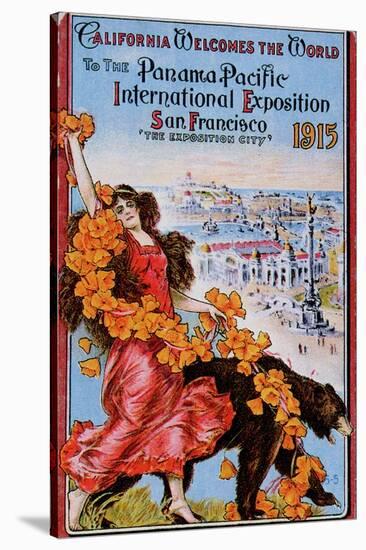 World's Fair: California Welcomes the World to the Panama Pacific International Exposition-null-Stretched Canvas
