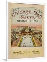 World's Fair: Chicago Day Waltz, October 9th, 1893-null-Framed Art Print