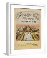 World's Fair: Chicago Day Waltz, October 9th, 1893-null-Framed Art Print