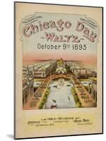 World's Fair: Chicago Day Waltz, October 9th, 1893-null-Mounted Art Print