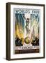 World's Fair Chicago Poster by Glen C. Sheffer-null-Framed Premium Giclee Print