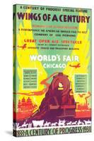 World's Fair, Chicago, Wings of a Century, c.1934-null-Stretched Canvas