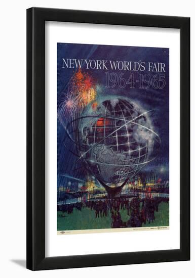World's Fair: New York World?s Fair 1964-1965-null-Framed Art Print