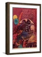 World's Fair: New York World’s Fair 1964-1965-null-Framed Art Print