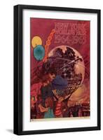 World's Fair: New York World’s Fair 1964-1965-null-Framed Art Print