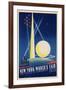 World's Fair: Poster for New York World's Fair 1939, National Museum of American History-null-Framed Art Print