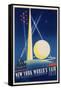 World's Fair: Poster for New York World's Fair 1939, National Museum of American History-null-Framed Stretched Canvas