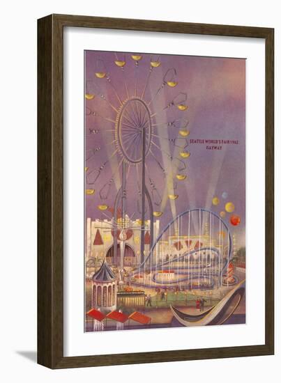 World's Fair, Seattle, Washington, 1962-null-Framed Art Print