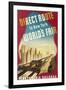 World's Fair Travel Poster-null-Framed Art Print