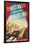 World's Fair Travel Poster-null-Framed Art Print