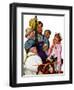 "World's Fair Traveler,"July 15, 1939-Emery Clarke-Framed Giclee Print