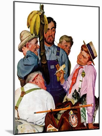 "World's Fair Traveler,"July 15, 1939-Emery Clarke-Mounted Giclee Print