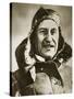 World's First Aeroplane Pilot-English Photographer-Stretched Canvas