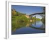 World's First Ironbridge over the River Severn at Ironbridge Gorge, Shropshire, England, UK-Neale Clarke-Framed Photographic Print