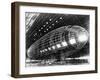 World's Largest Dirigible Near Completion, Published 1930S-null-Framed Giclee Print