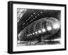 World's Largest Dirigible Near Completion, Published 1930S-null-Framed Giclee Print