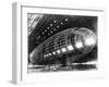 World's Largest Dirigible Near Completion, Published 1930S-null-Framed Giclee Print