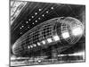 World's Largest Dirigible Near Completion, Published 1930S-null-Mounted Giclee Print