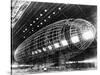 World's Largest Dirigible Near Completion, Published 1930S-null-Stretched Canvas