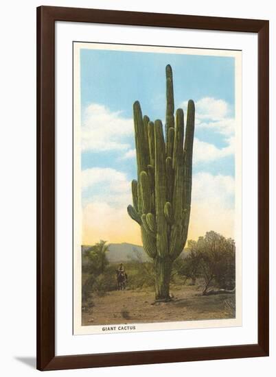 World's Largest Saguaro Cactus-null-Framed Art Print