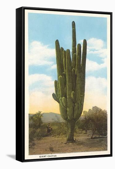 World's Largest Saguaro Cactus-null-Framed Stretched Canvas