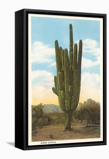 World's Largest Saguaro Cactus-null-Framed Stretched Canvas