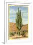 World's Largest Saguaro Cactus-null-Framed Art Print