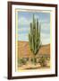 World's Largest Saguaro Cactus-null-Framed Art Print