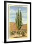 World's Largest Saguaro Cactus-null-Framed Art Print