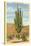 World's Largest Saguaro Cactus-null-Stretched Canvas