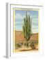 World's Largest Saguaro Cactus-null-Framed Art Print