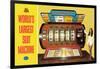 World's Largest Slot Machine-null-Framed Art Print