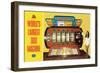 World's Largest Slot Machine-null-Framed Art Print