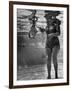 World's Youngest Swimmer Julie Sheldon, 9 Weeks Old, Swimming Underwater-Ed Clark-Framed Photographic Print