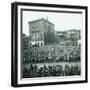 World Series Crowd Watches Scoreboard, 1926-Chapin Bowen-Framed Giclee Print