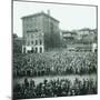 World Series Crowd Watches Scoreboard, 1926-Chapin Bowen-Mounted Premium Giclee Print