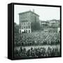 World Series Crowd Watches Scoreboard, 1926-Chapin Bowen-Framed Stretched Canvas