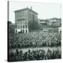 World Series Crowd Watches Scoreboard, 1926-Chapin Bowen-Stretched Canvas