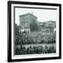 World Series Crowd Watches Scoreboard, 1926-Chapin Bowen-Framed Giclee Print