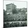 World Series Crowd Watches Scoreboard, 1926-Chapin Bowen-Mounted Giclee Print