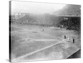 World Series, Giants at Phillies, Baseball Photo - Philadelphia, PA-Lantern Press-Stretched Canvas