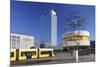 World Time Clock and Hotel Park Inn on the Alexanderplatz, Berlin, Germany-Markus Lange-Mounted Photographic Print