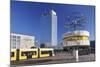 World Time Clock and Hotel Park Inn on the Alexanderplatz, Berlin, Germany-Markus Lange-Mounted Photographic Print