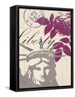 World Tour Liberty-Z Studio-Framed Stretched Canvas