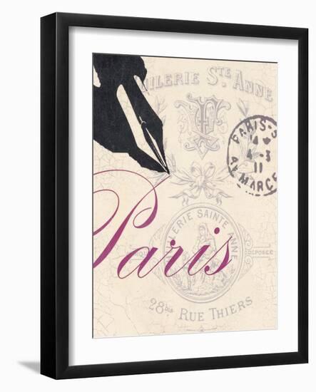 World Tour Postcard-Z Studio-Framed Art Print