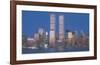 World Trade Center 1973-2001-Richard Berenholtz-Framed Art Print