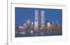 World Trade Center 1973-2001-Richard Berenholtz-Framed Art Print