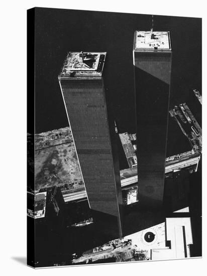 World Trade Center 1973-David Pickoff-Stretched Canvas